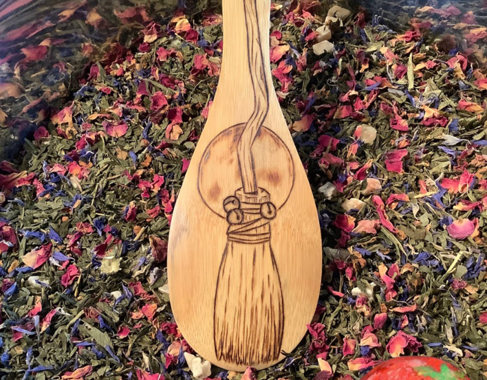 Strawberry Moon Green Tea, 50g bag - Image 2