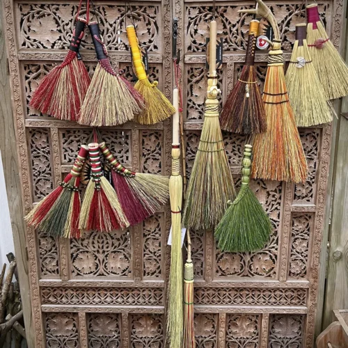 Winter Solstice Brooms