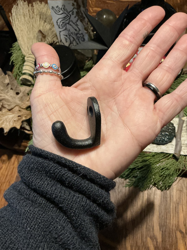 Cast Iron Broom Hooks