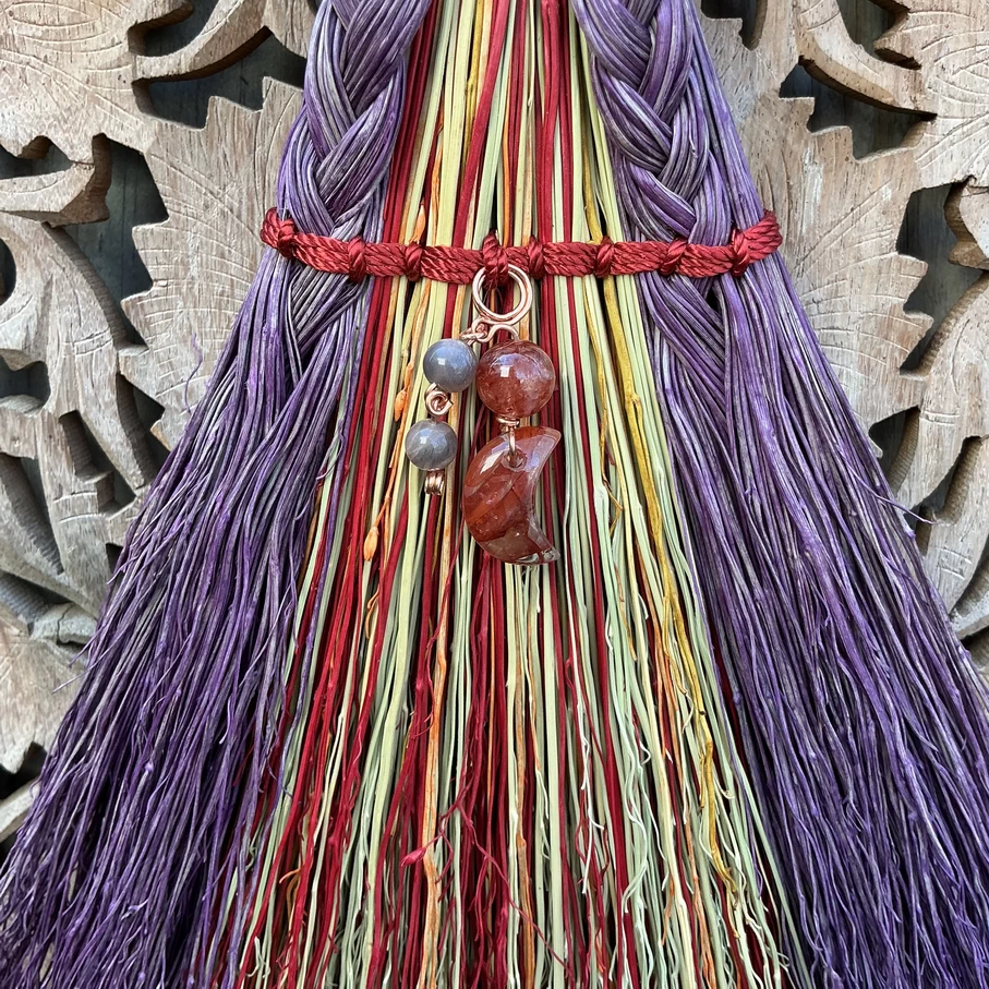 Blood Moon Hand Broom