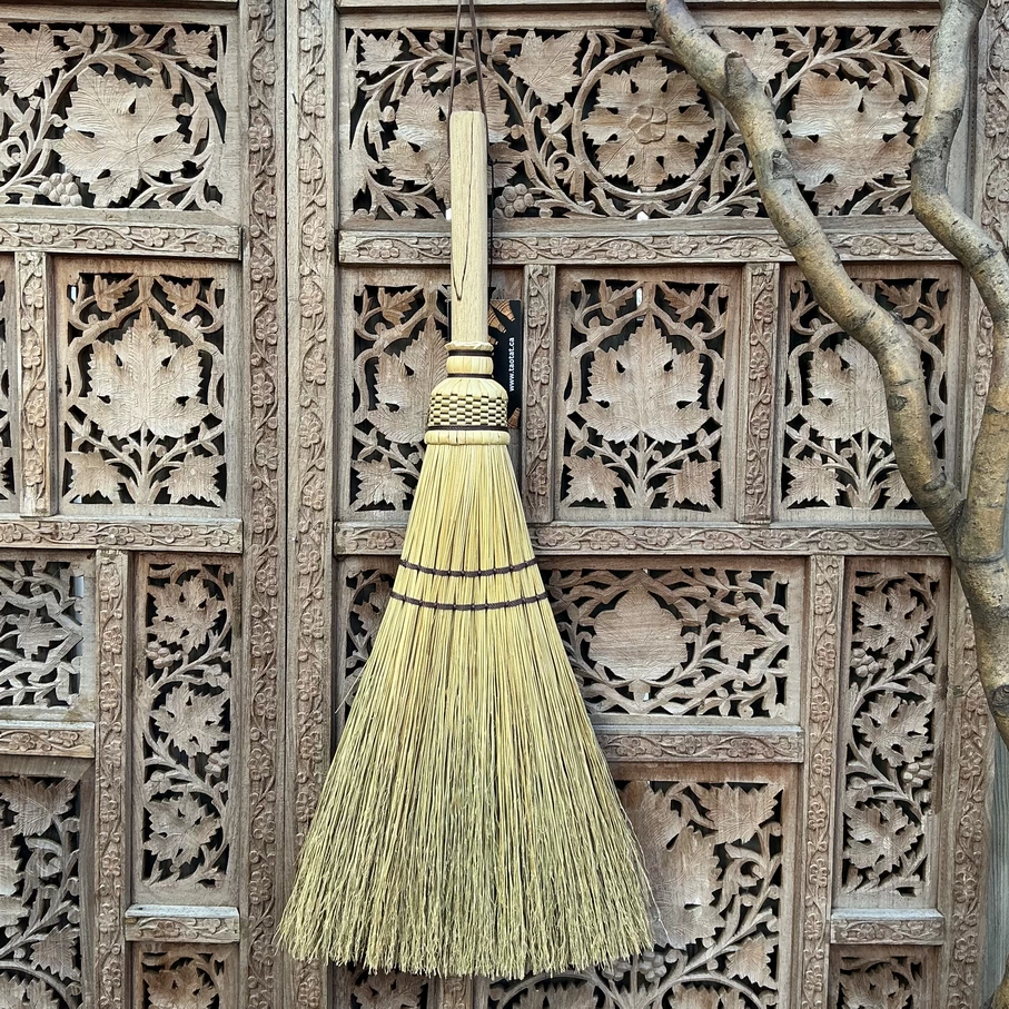 Spalted Oak Hearth Broom