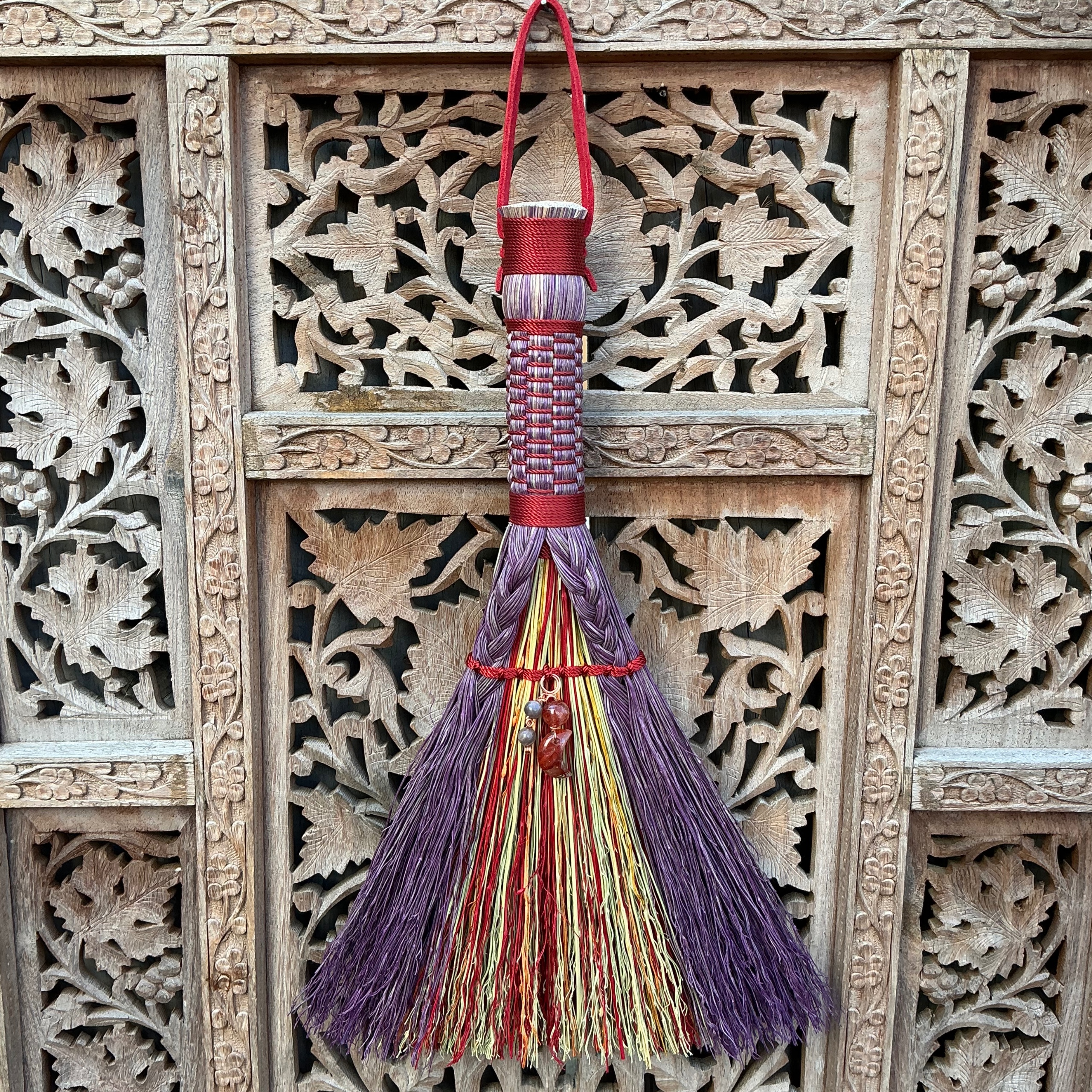 Blood Moon Hand Broom