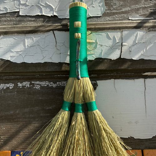 Triple Goddess Hand Broom