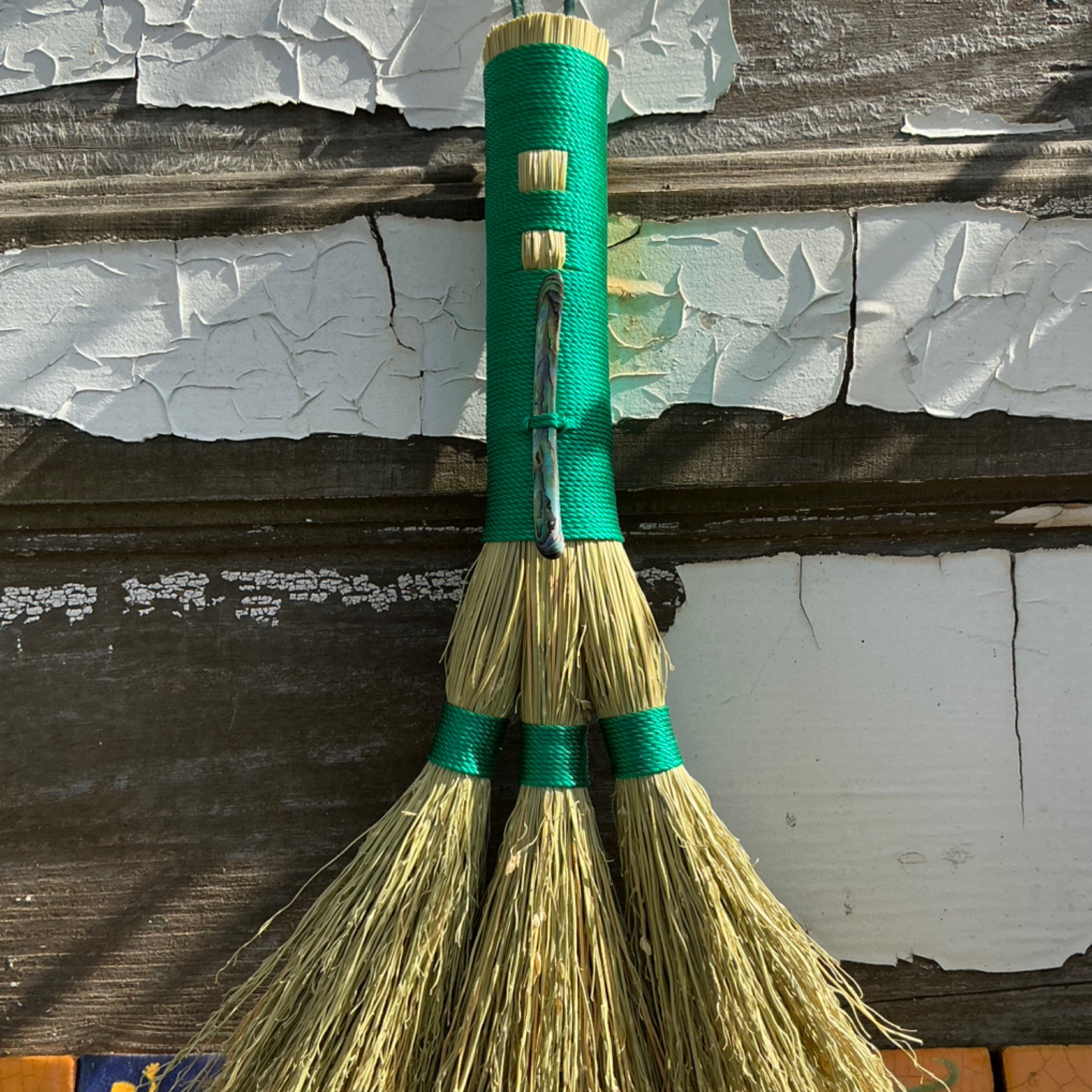 Triple Goddess Hand Broom